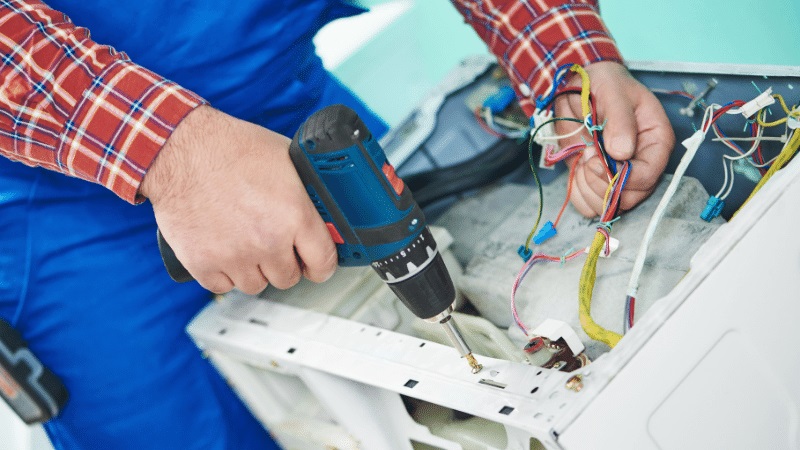 Çayırova Fagor Fagor çamaşır makinesi kart tamiri – Su almama arızası orijinal parça ile giderildi. - Teknik servis örneği